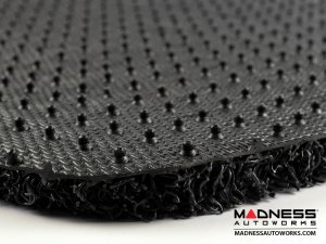 Jeep Renegade All Weather Floor Mats and Cargo Mat (set of 5) - Custom Rubber Woven Carpet - Black 